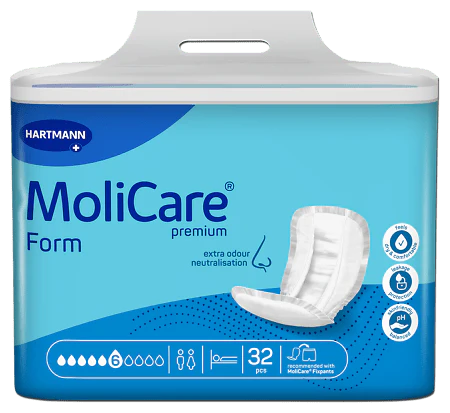 Molicare 6 Drops / Pack of 32 MoliCare Premium Form HAR168406__PK