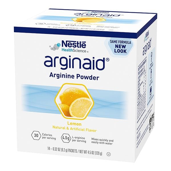 Nestle Carton of 56 Arginaid® - Lemon 9.2g Sachet NOV12166667__CT
