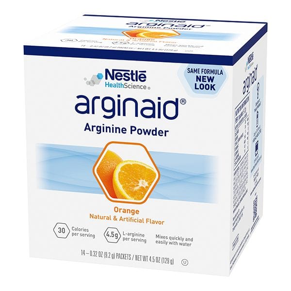 Nestle Carton of 56 Arginaid® - Orange 9.2g Sachet NOV9517630__CT