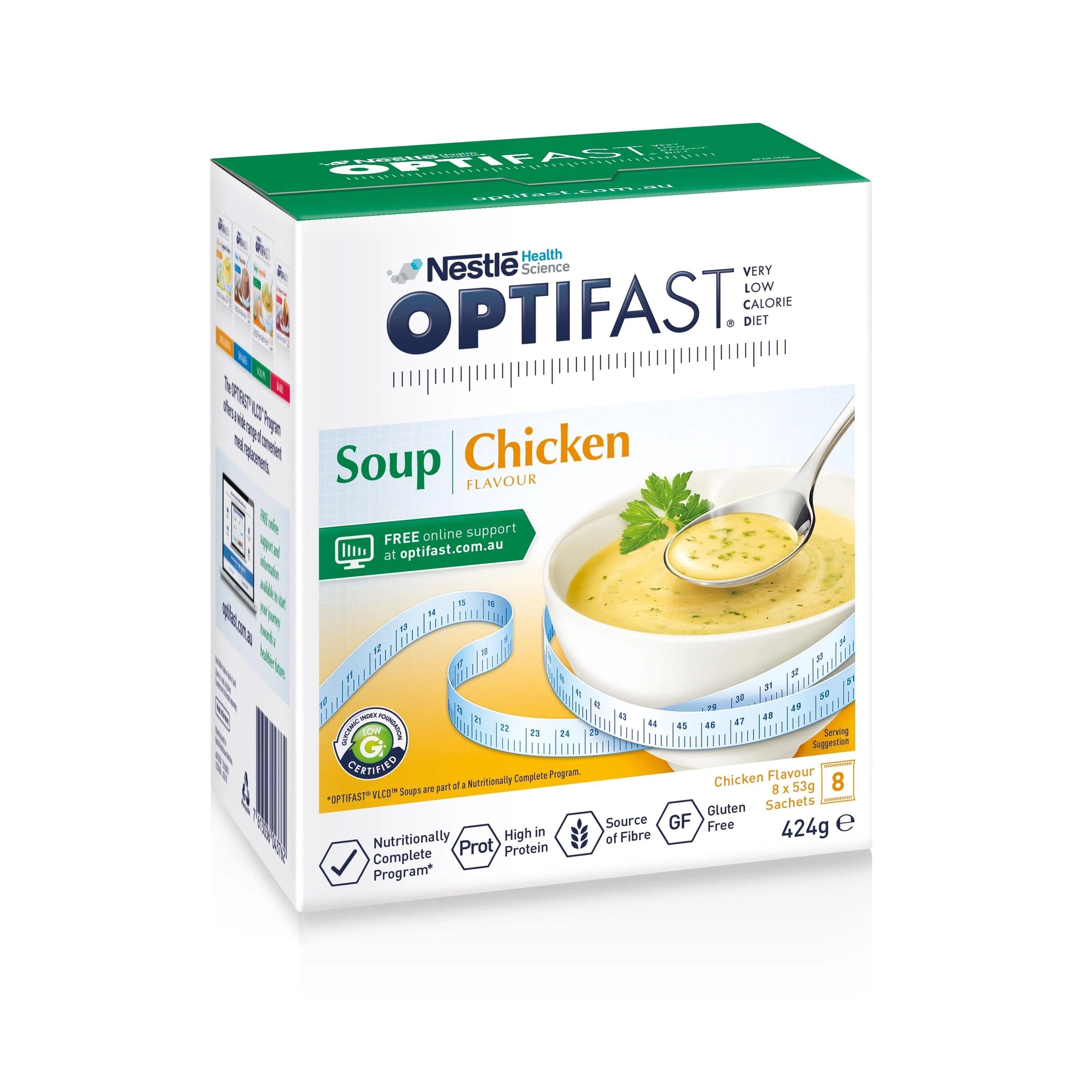 Nestle Chicken Flavour / Carton of 80 Optifast® VLCD™ Soup 53g NOV12335856__CT