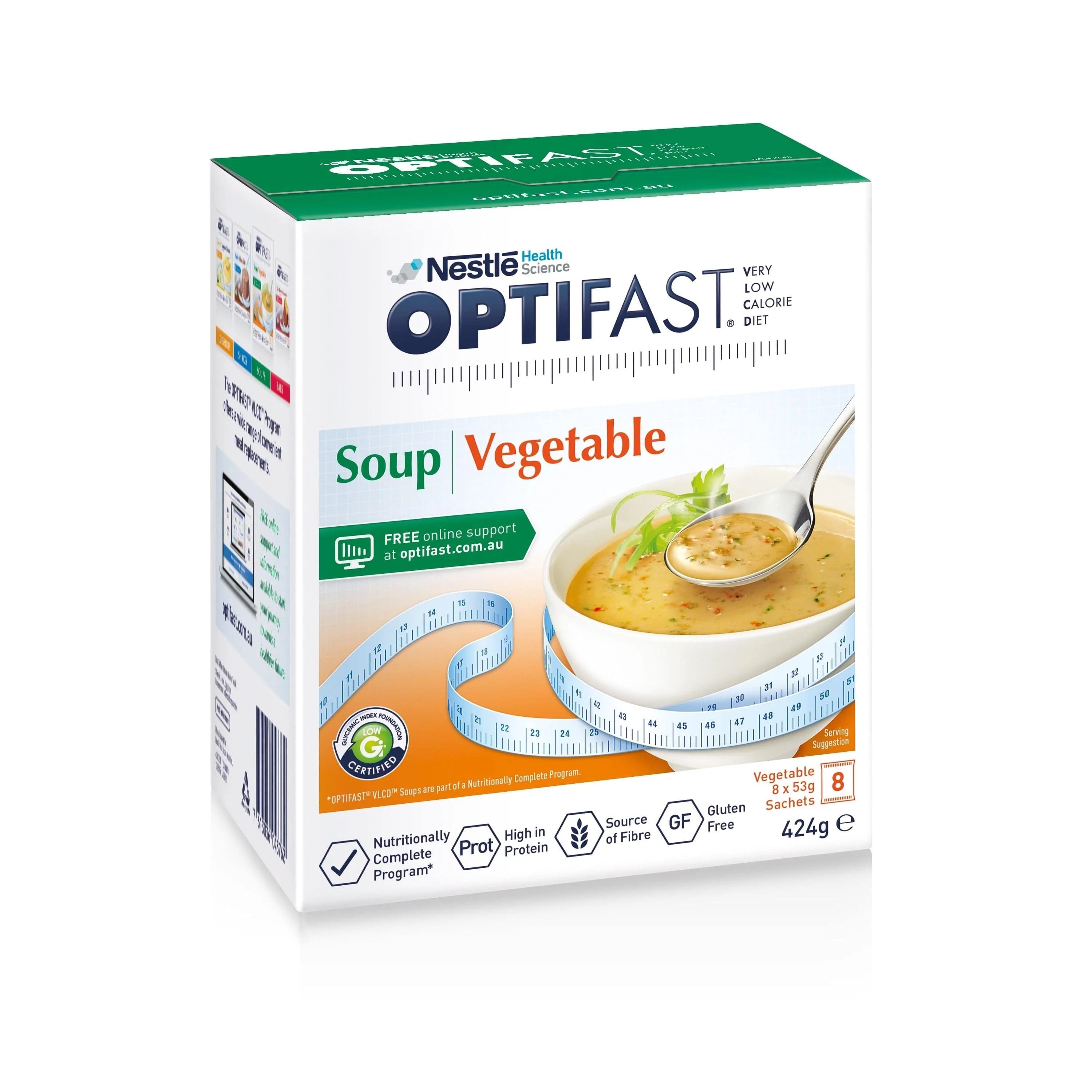Nestle Vegetable / Carton of 80 Optifast® VLCD™ Soup 53g NOV12335966__CT