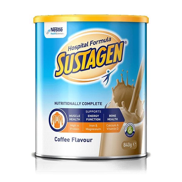 Nestle Coffee / Carton of 6 Sustagen® Hospital Formula Active 840g NOV12339185__CT
