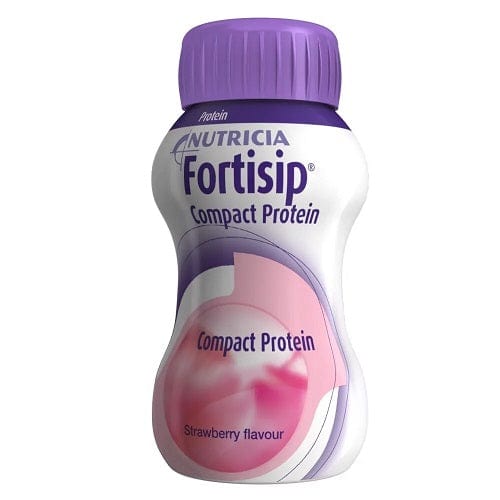 Nutricia Strawberry / Carton of 24 Fortisip Compact Protein 125ml NUT571545__CT