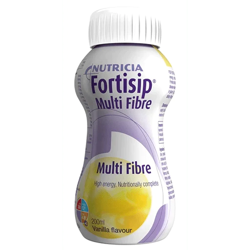 Nutricia Vanilla / Carton of 24 Fortisip Multi Fibre 200mL NUT552360__CT