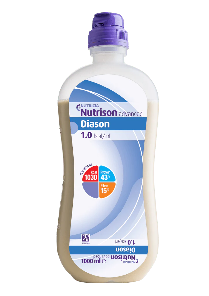 Nutricia Carton of 8 Nutrison Advanced Diason 1000mL OpTri Bottle NUT591452__CT