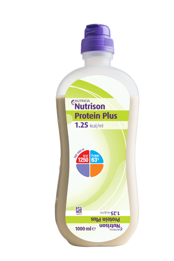 Nutricia Carton of 8 Nutrison Protein Plus 1000mL OpTri Bottle NUT132385__CT
