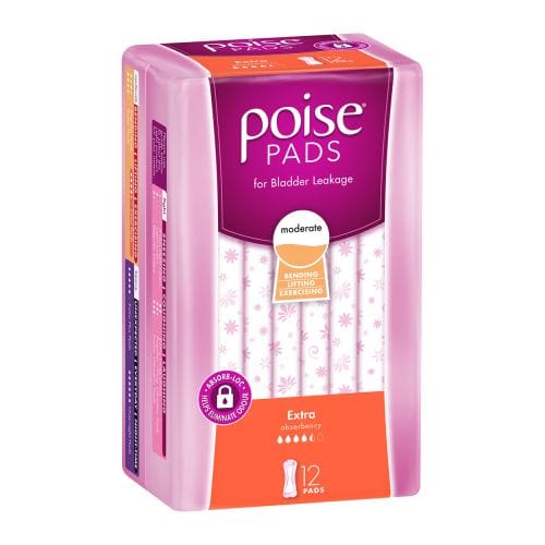 Poise Extra / Pack of 12 Poise Pads Range KIM91862__PK