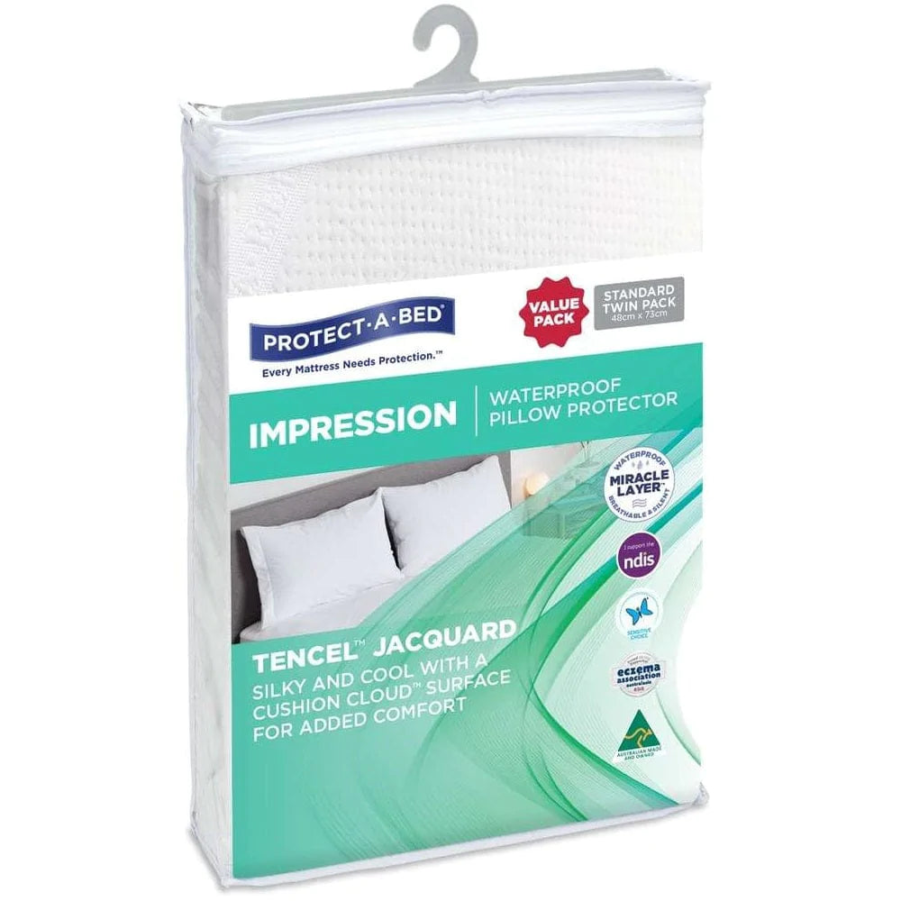 Protect A Bed Protect A Bed Impression Pillow Protectors Twin Pack SNUF0114PPST__EA