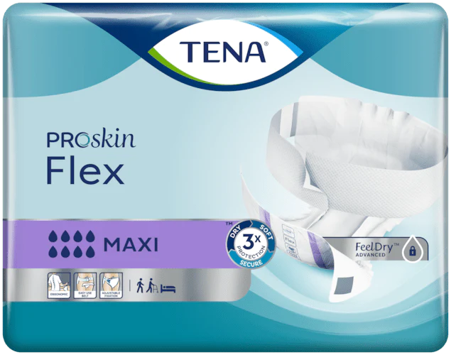 Tena Medium / Carton of 66 Tena Flex Maxi CAR725222__CT