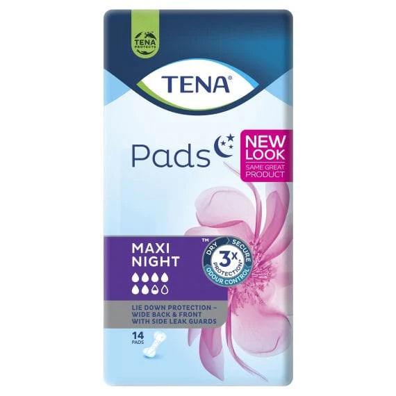 Tena Tena Pads Maxi Night Pack of 14