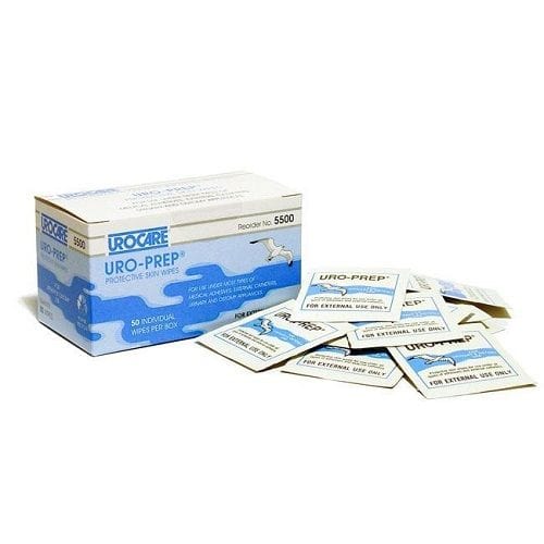 Urocare Box of 50 Uro-Prep Skin Protecting Wipes SAC5500__BX